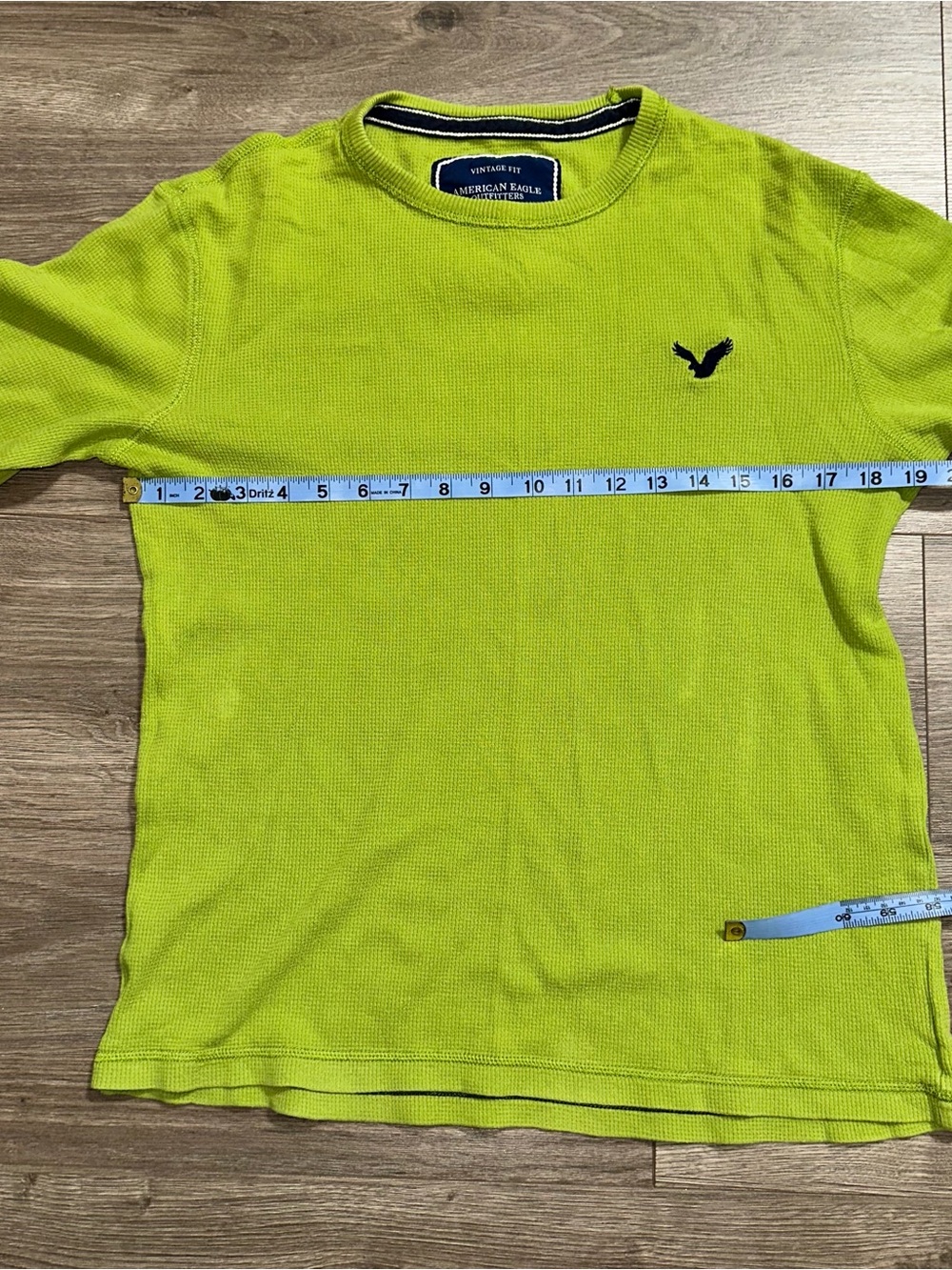 American Eagle Outfitters Textured Lime Green Top - Picture 5 of 5